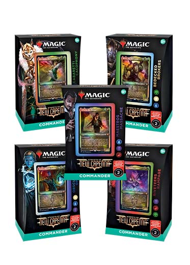 MTG: Streets of New Capenna - Commander Decks Set of 5