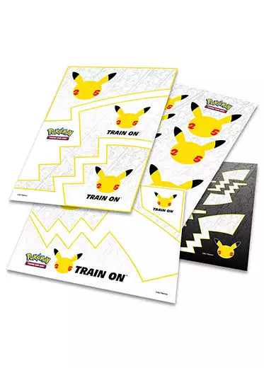 Pokemon TCG: Celebrations Sticker Sheets (4 sheets)