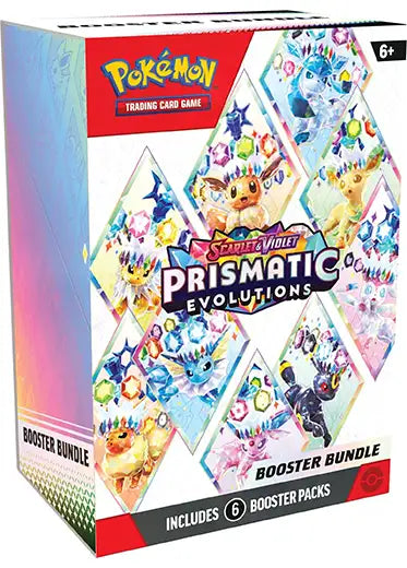 Pokemon TCG: Prismatic Evolutions - Booster Bundle