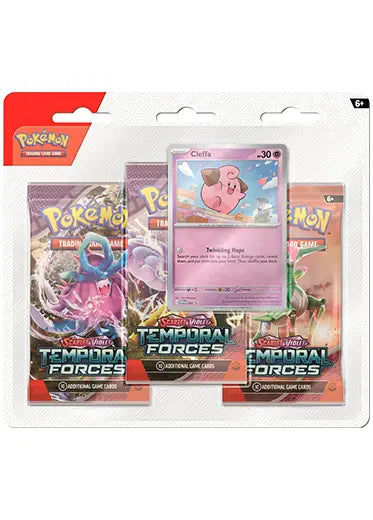 Pokemon TCG: Temporal Forces - 3-Pack Promo