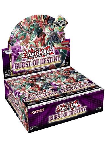 Yugioh TCG: Burst of Destiny 1st Edition - Booster Box