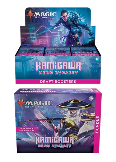 MTG: Kamigawa Neon Dynasty - Draft Box + Bundle