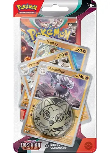 Pokemon TCG: Obsidian Flames - Premium Checklane Blister Annihilape / Kingambit