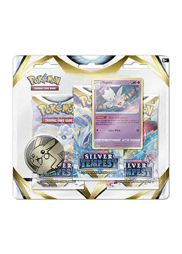 Pokemon TCG: Silver Tempest - 3 Pack Blister Togetic