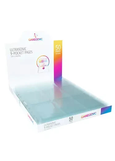 Gamegenic: Ultrasonic 9-Pocket Pages (50, Pages)