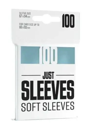Gamegenic: JUST Soft Sleeves (100, Clear)