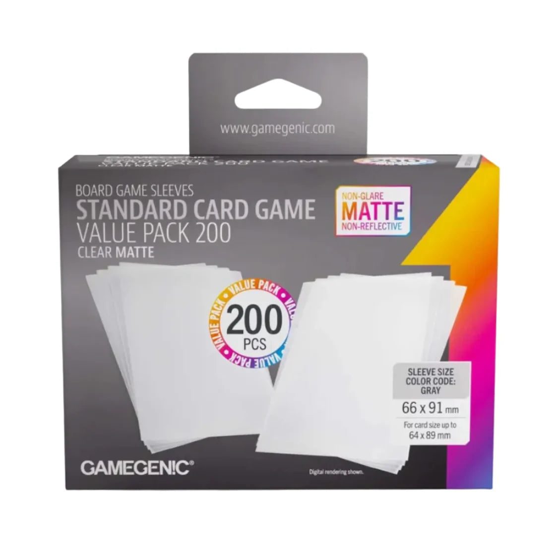 Gamegenic: Standard Card Game Value Pack 200