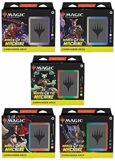 MTG: March of the Machine - Commander Decks Set of 5