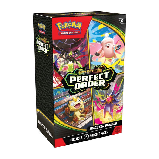 Pokemon TCG: Mega Evolution - Perfect Order Booster Bundle (6 Packs)