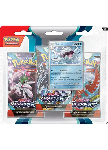 Pokemon TCG: Paradox Rift - 3-Pack Blister