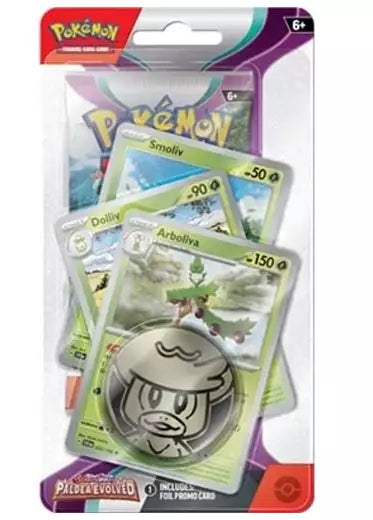 Pokemon TCG: Paldea Evolved - Premium Checklane Arboliva