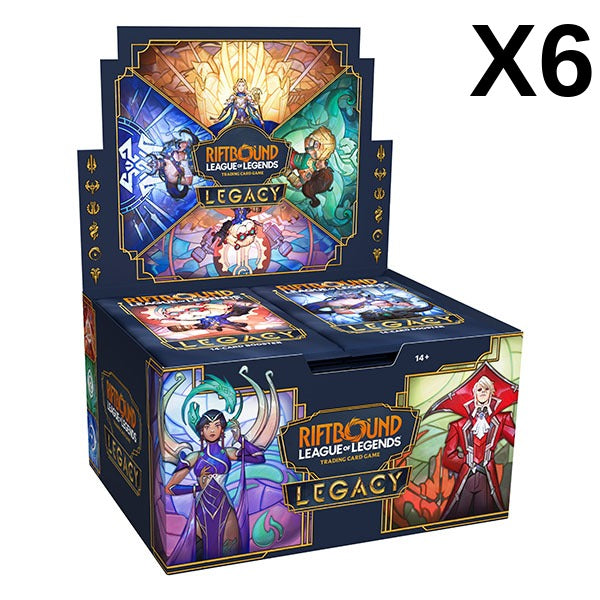 Riftbound: League of Legends - Legacy Booster Box Sealed Case (PRE-ORDER)