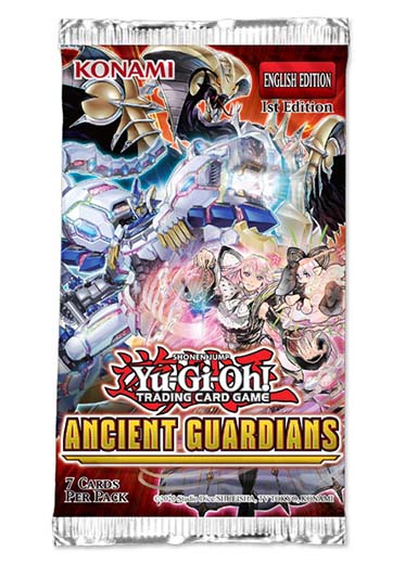 Yugioh TCG: Ancient Guardians 1st Edition - Booster pack