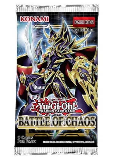 Yugioh TCG: Battle of Chaos 1st Edition - Booster Pack