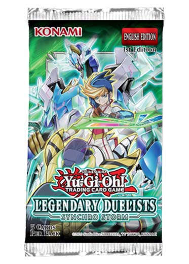 Yugioh TCG: Legendary Duelists: Synchro Storm - Booster Pack