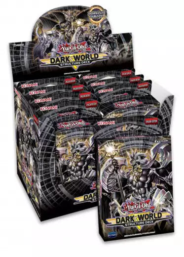 Yugioh TCG: Structure Deck - Dark World - Box of 8 Decks