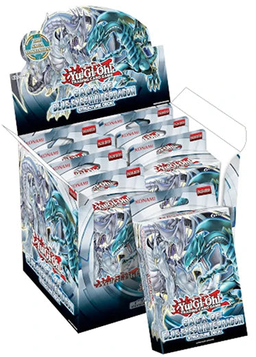 Yugioh TCG: Structure Deck - Saga of the Blue Eyes Unlimited Edition - Box of 8 Decks