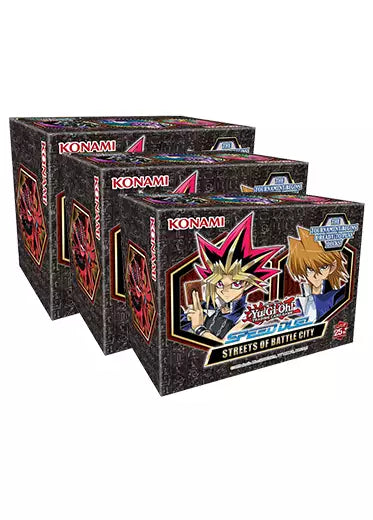 Yugioh TCG: Speed Duel - Streets of Battle City Box - Set of 3