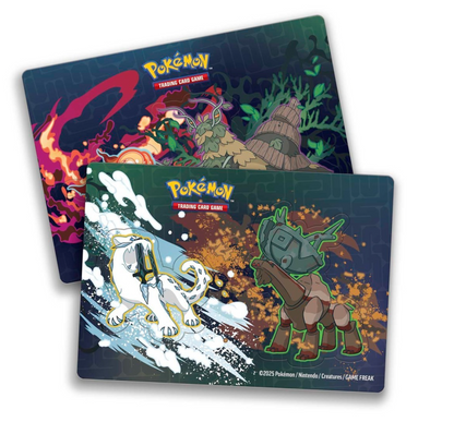 Pokémon TCG Treasures of Ruin Stacking Tin with sticker sheets