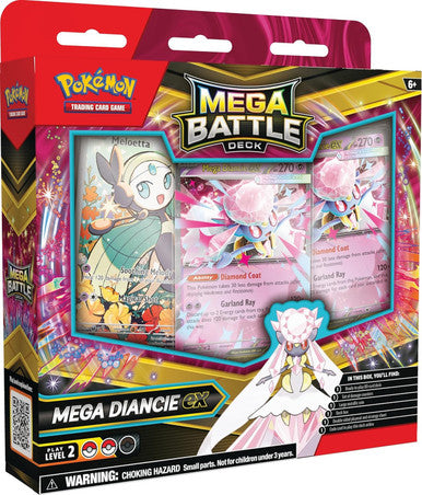 Magic Madhouse product image of Pokémon TCG Mega Battle Deck featuring Mega Diancie