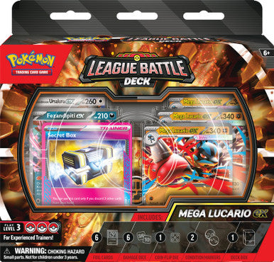 Magic Madhouse product image of Pokémon League Battle Deck featuring Mega Lucario ex