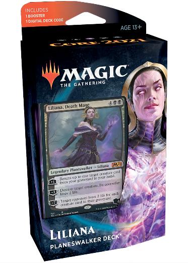 MTG: Core Set 2021 Planeswalker Deck - Black