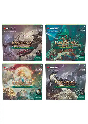MTG The Lord of the Rings: Tales of Middle-earth - Holiday Scene Box - Set of 4