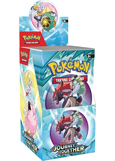 Pokemon TCG: Journey Together - Half Booster Box (18 Packs)