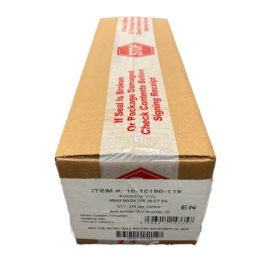 Pokemon TCG: Phantasmal Flames - Sealed Booster Box Case