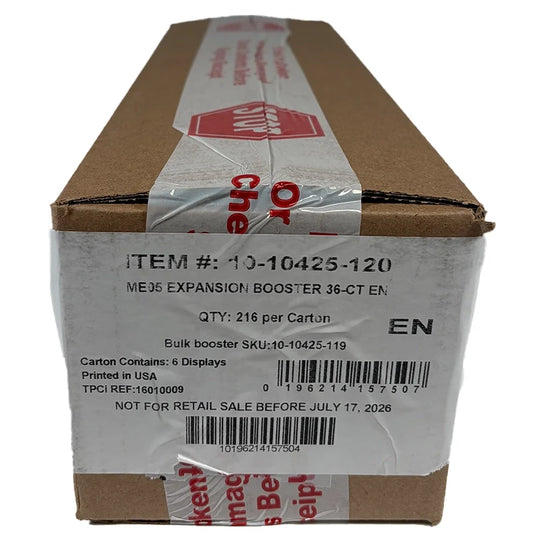 Pokemon TCG: Pitch Black - Booster Case