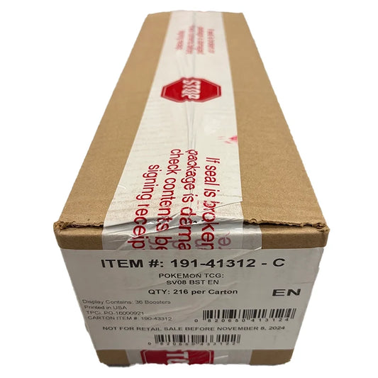 Pokemon TCG: Surging Sparks - Sealed Booster Box Case