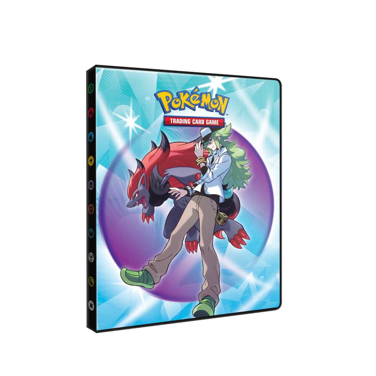Ultra PRO Pokémon Scarlet and Violet Journey Together 4-pocket portfolio with N and Zoroark artwork