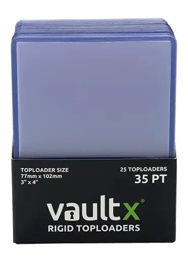 Vault X: Rigid Toploaders (25 Count)